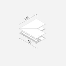 90° IN Corner for S20 Profile