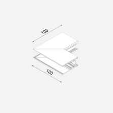 90° OUT Corner for S20 Profile