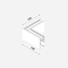 90° Corner for S20 Profile