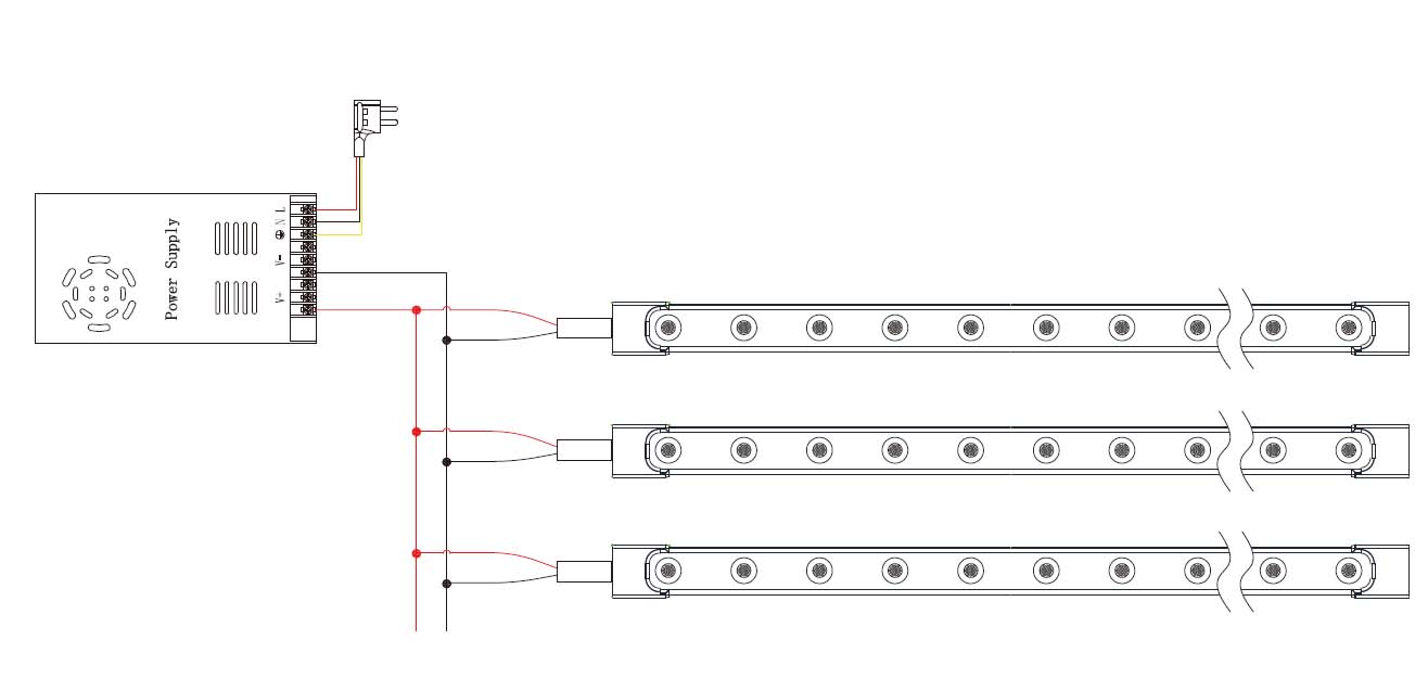 Гнучкий лінійний прожектор Ustrip LED-FW-W30-24V-2621mm білий теплий - Зображення 7