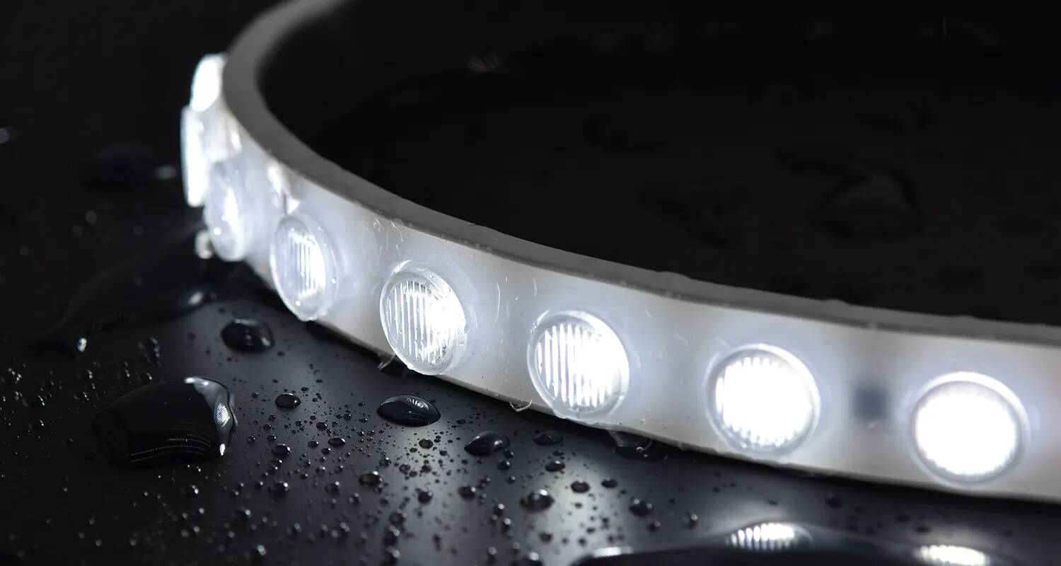 Гнучкий вуличний світильник Ustrip LED48-FW-2835-W40-24V-18W-IP67 денного свічення - Зображення 3