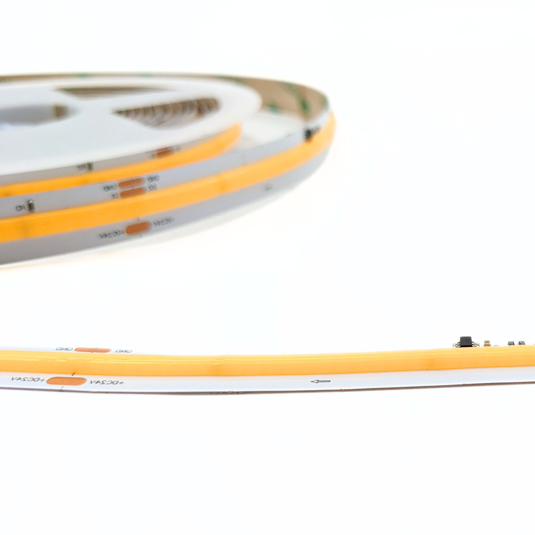 Ustrip LED420-ICOB-W40-24V-11W-12mm-SPI-2811F - Адресна стрічка COB денний білий - Зображення 4