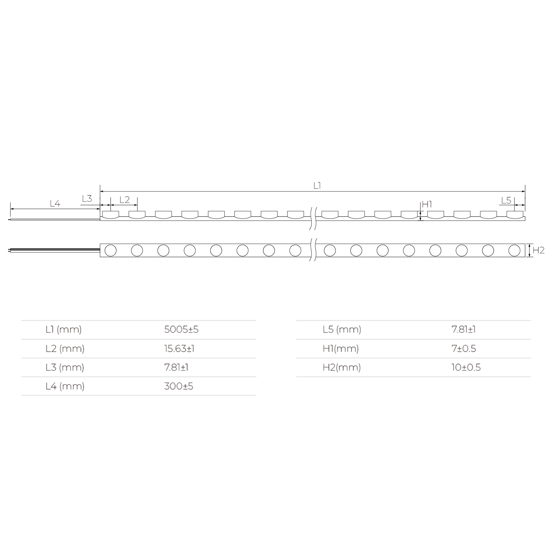 Ustrip LED56-FW2835-RGB-24V-14,4W-IP62 - Лінзована стрічка RGB - Зображення 4