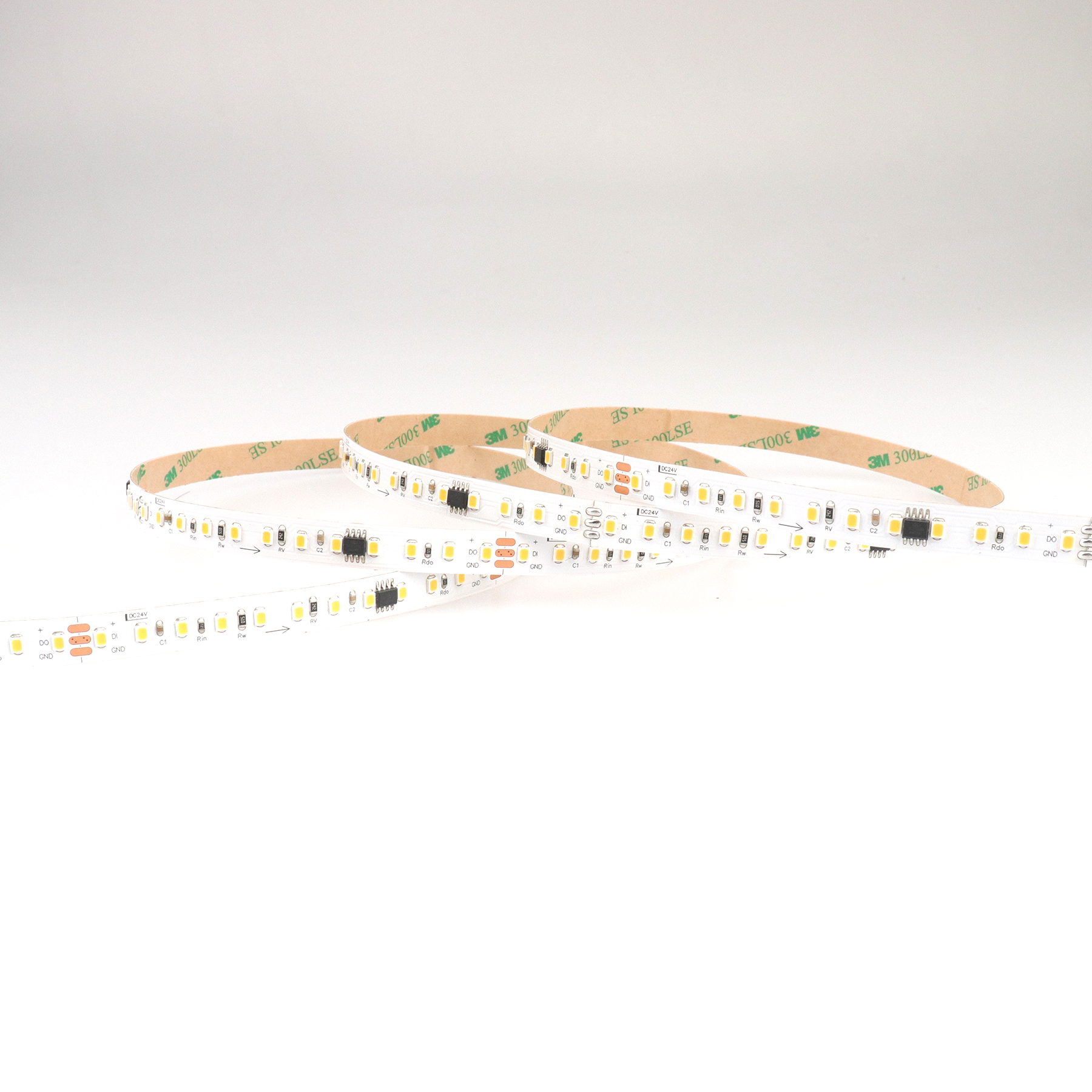 Адресна стрічка Ustrip LED120-2835-W40-24V-14,4W-P10-UCS1903-IP65 денний білий