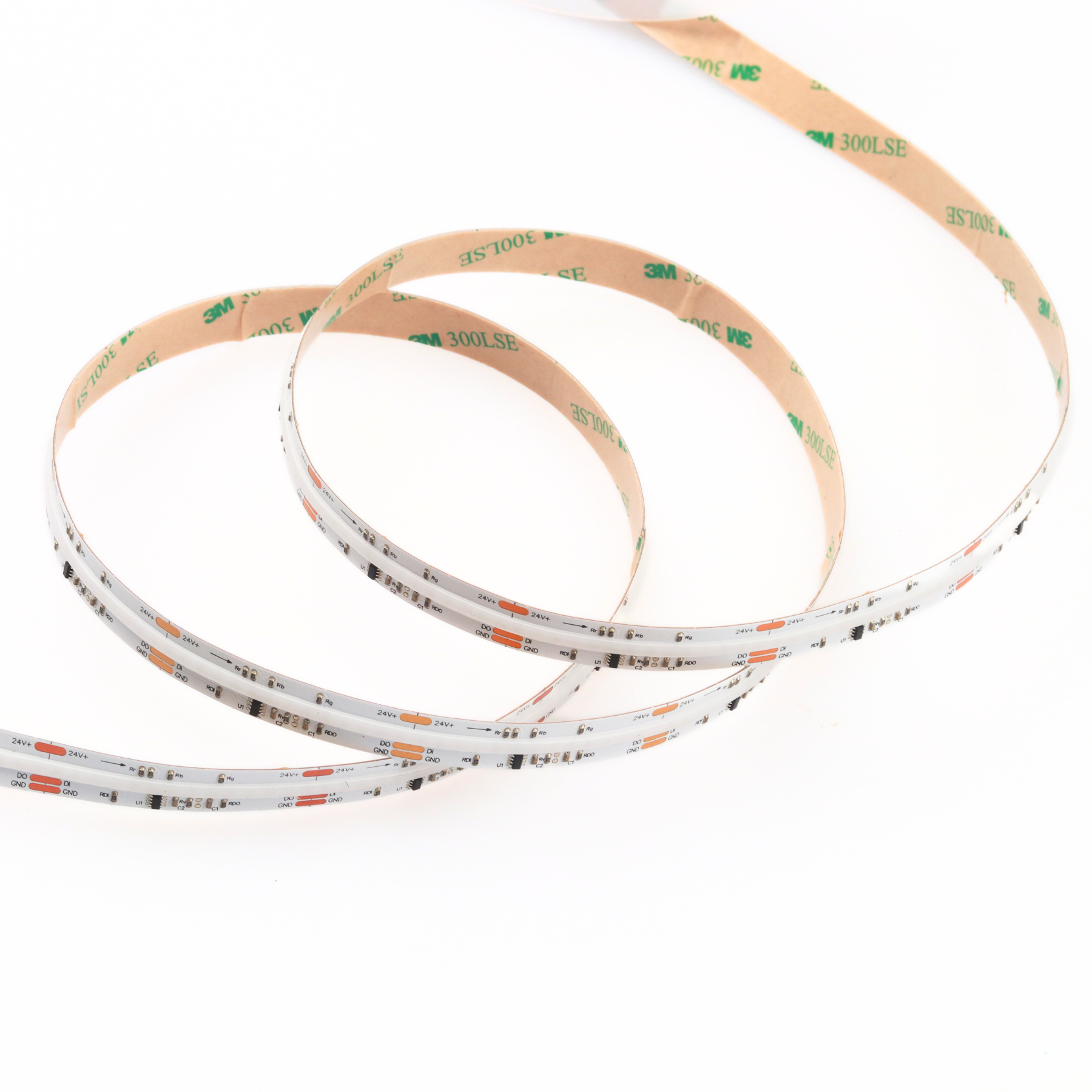 Адресна світлодіодна стрічка Ustrip LED840-COB-RGB-24V-22W-12mm-SPI-WS2811