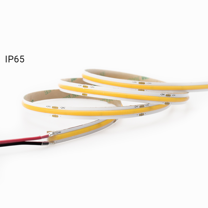 Світлодіодна стрічка Ustrip LED480-COB-W30-24V-15W-8mm-FC-IP65H теплий білий
