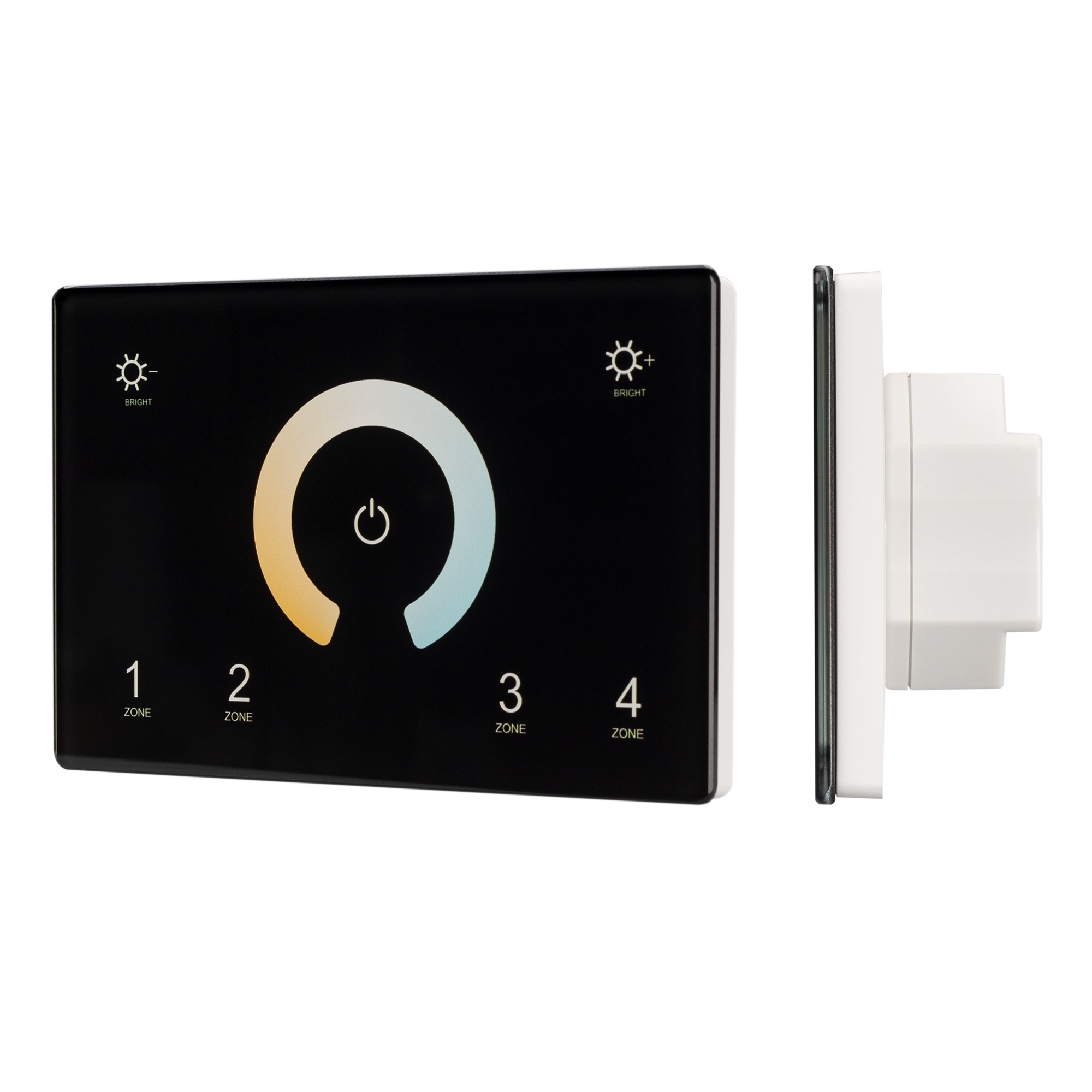 Usmart Panel UT12(IT) (Black) CCT Вбудована сенсорна панель DMX + RF 2.4 ГГц - Зображення 3