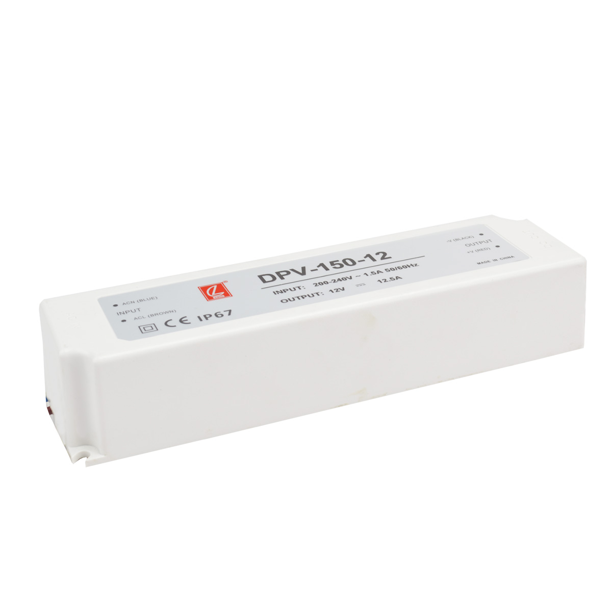 Upower UDPV-150W-24V - Вологозахищений блок живлення IP67 24В 150Вт - Зображення 3