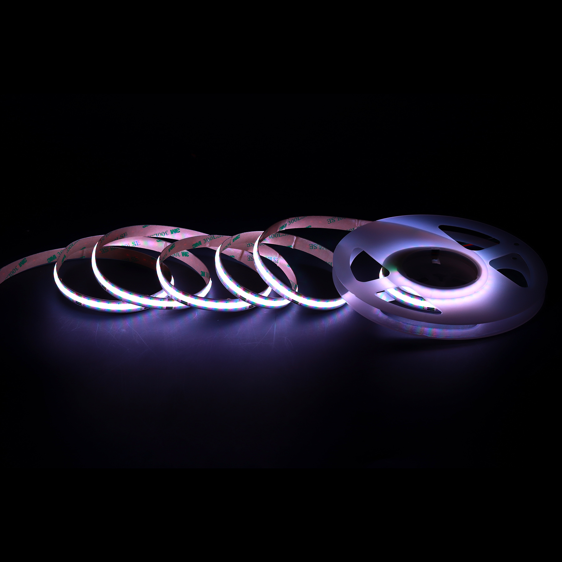 Світлодіодна стрічка Ustrip LED420-COB-RGB-24V-15W-10mm - Зображення 8