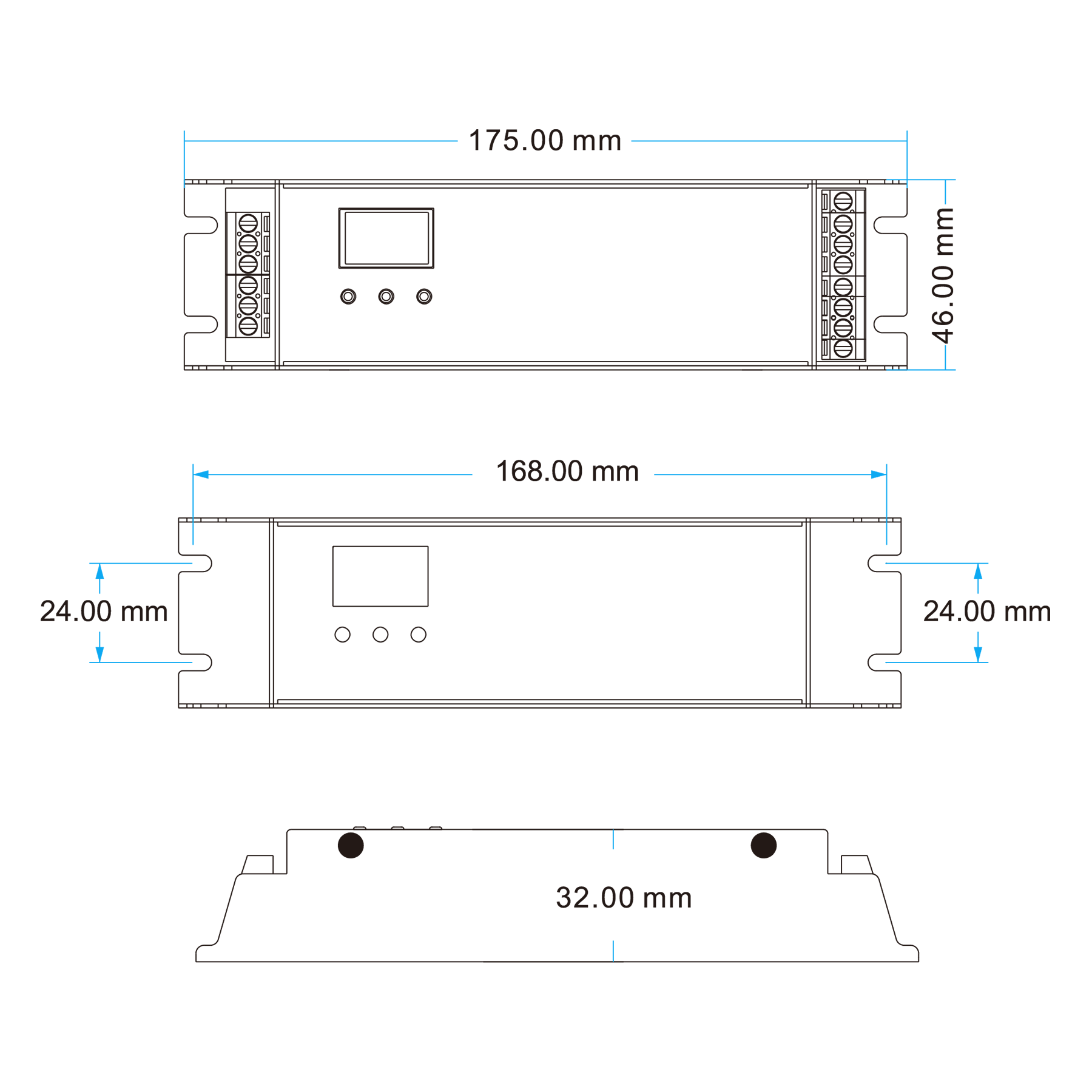 Usmart Decoder UD4-E - DMX512 декодер RGBW, RGB, ССT, DIM (RJ-45) - Зображення 4