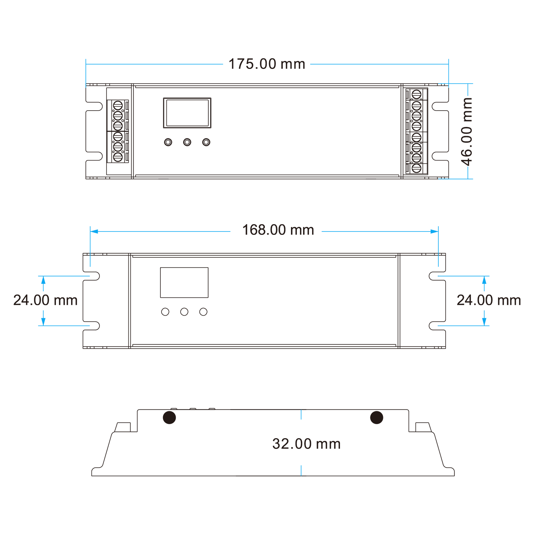 Usmart Decoder UD4-P - DMX512 декодер RGBW, RGB, ССT, DIM - Зображення 4