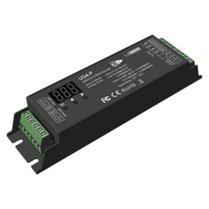 Usmart Decoder UD4-P - DMX512 декодер RGBW, RGB, ССT, DIM