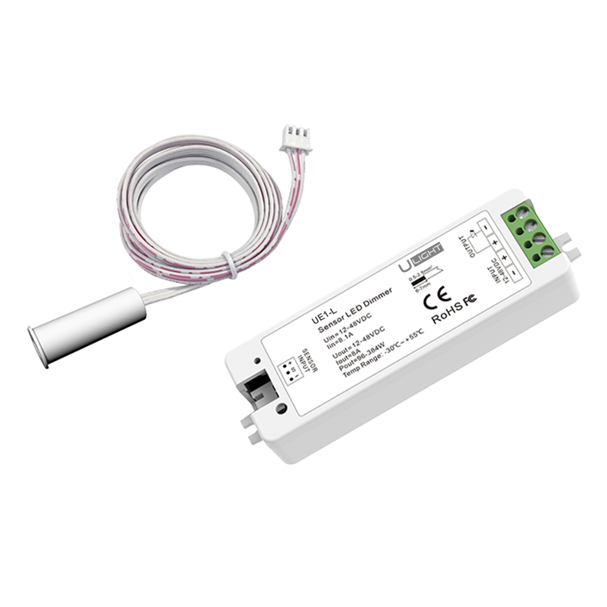 Usmart Sensor UE1-L+EB(C) (DC 12-48V) Безконтактний сенсорний вимикач для світлодіодної стрічки