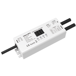 Usmart UDA4-WPS Універсальний захищений димер DALI DT6/DT8 для білих, RGB(W) та MIX світлодіодних стрічок