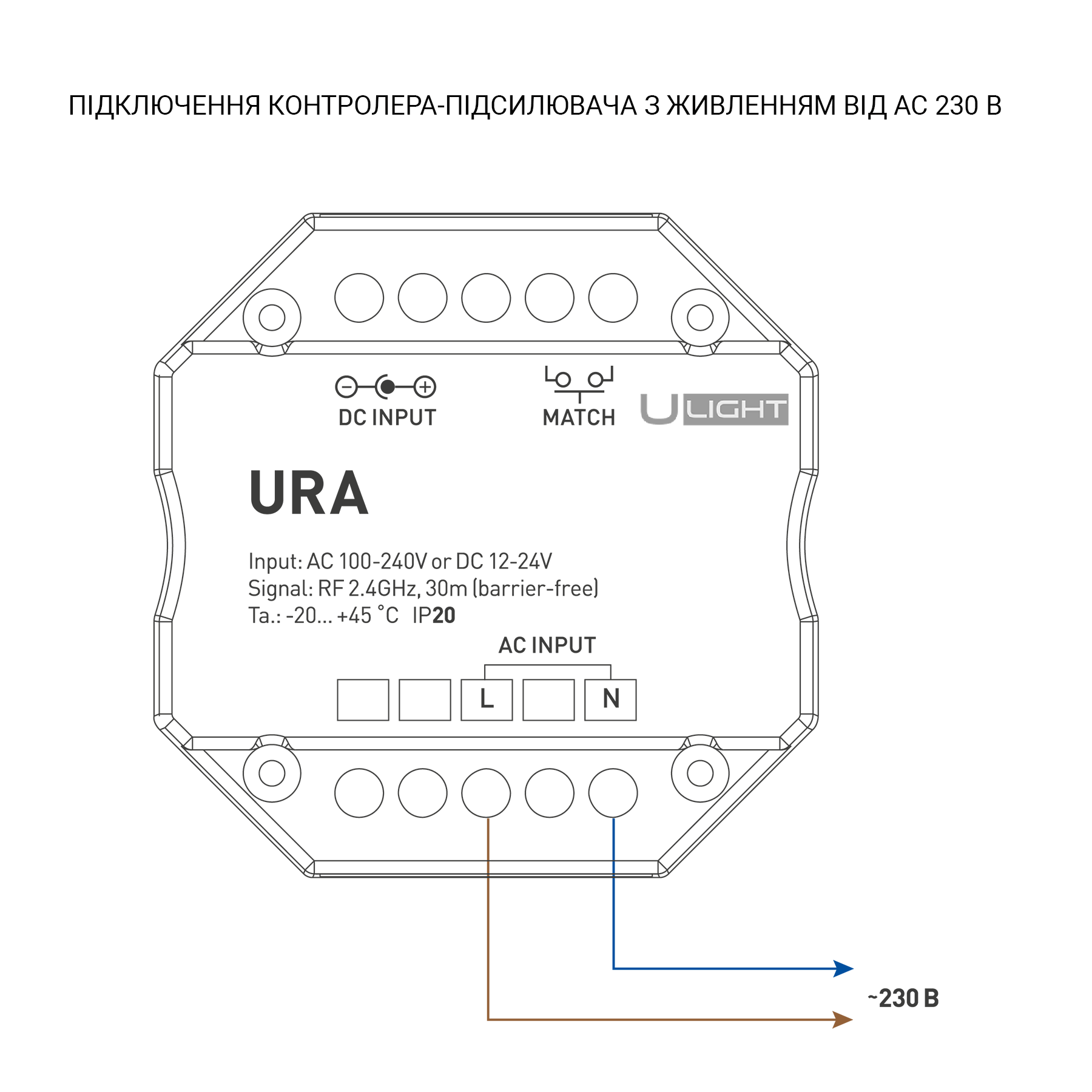 Usmart URA Бездротовий підсилювач (повторювач, ретранслятор) радіосигналу 2.4G - Зображення 3