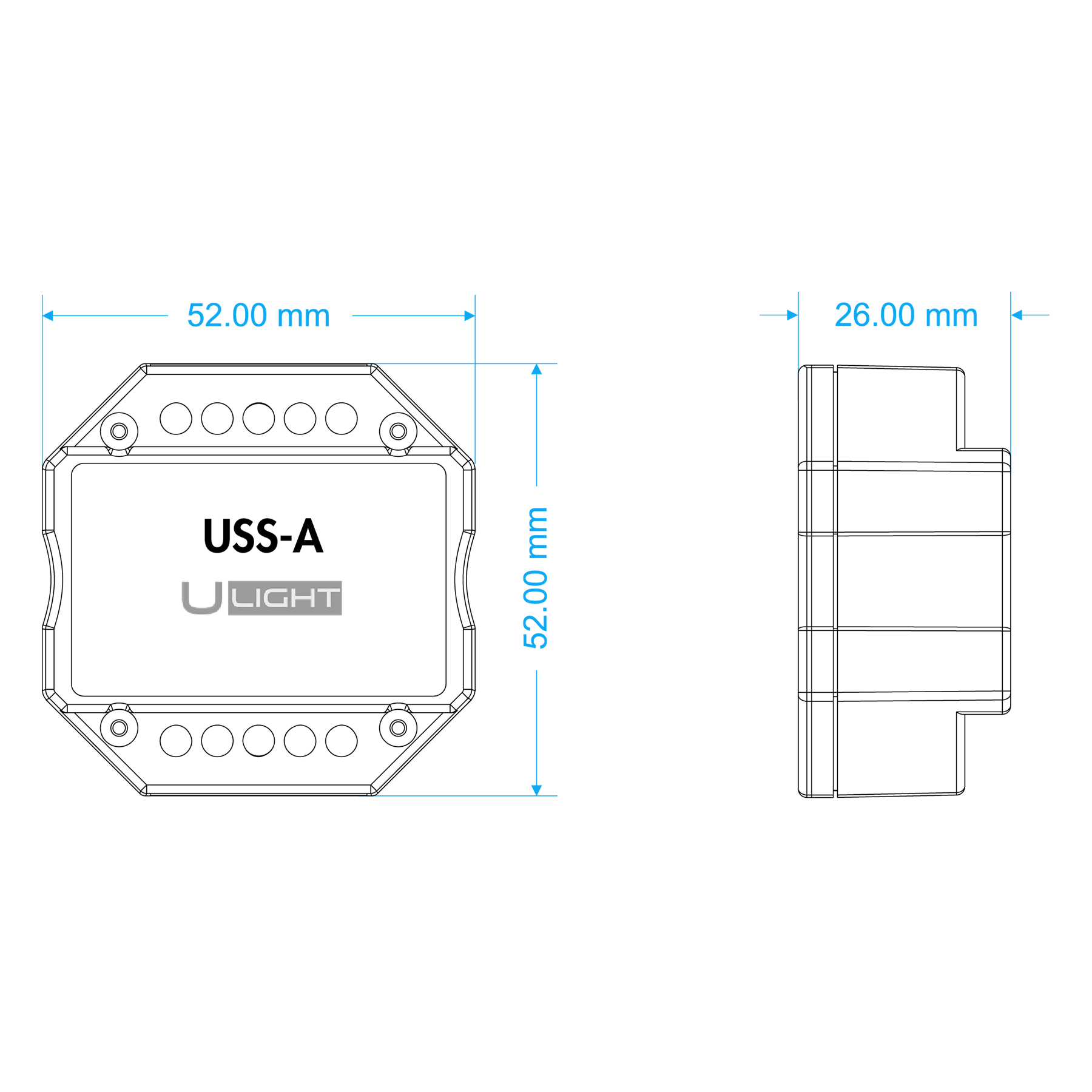 Usmart USS-A - RF Багатофункціональний конвертер для дзвінкової кнопки DIM, CCT, RGB, RGBW, RGB+CCT - Зображення 5