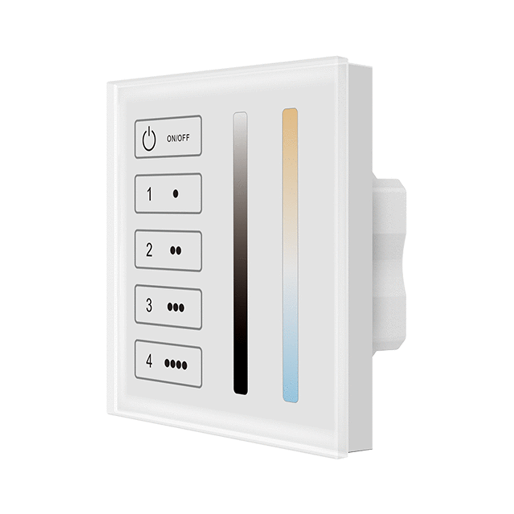 Usmart UTL4-2D (white) Панель керування яскравістю та відтінком білого DIM/CCT DALI Master 1/4 адреси - Зображення 3