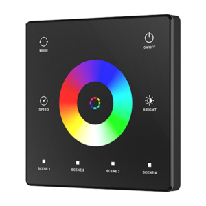 Usmart UTWS - RF Настінна сенсорна панель SPI - RGB, RGBW (чорна)