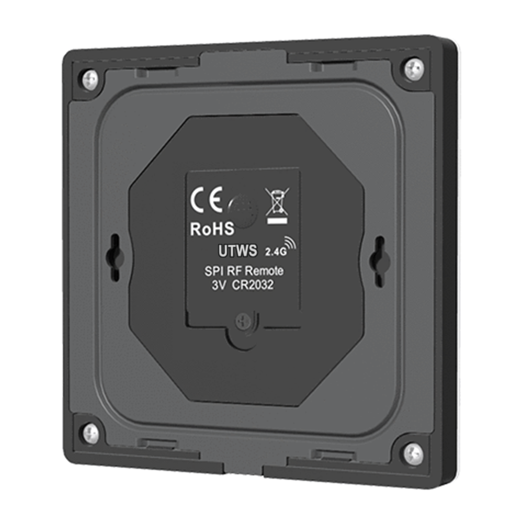 Usmart UTWS - RF Настінна сенсорна панель SPI - RGB, RGBW (чорна) - Зображення 3