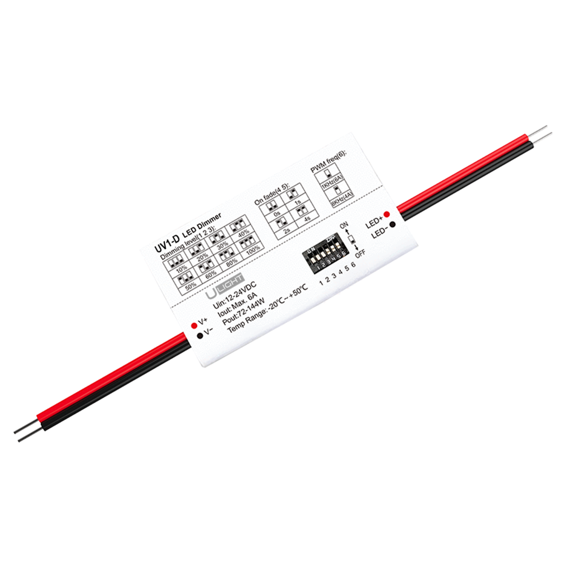 Usmart UV1-D - 1-канальний світлодіодний димер постійної напруги