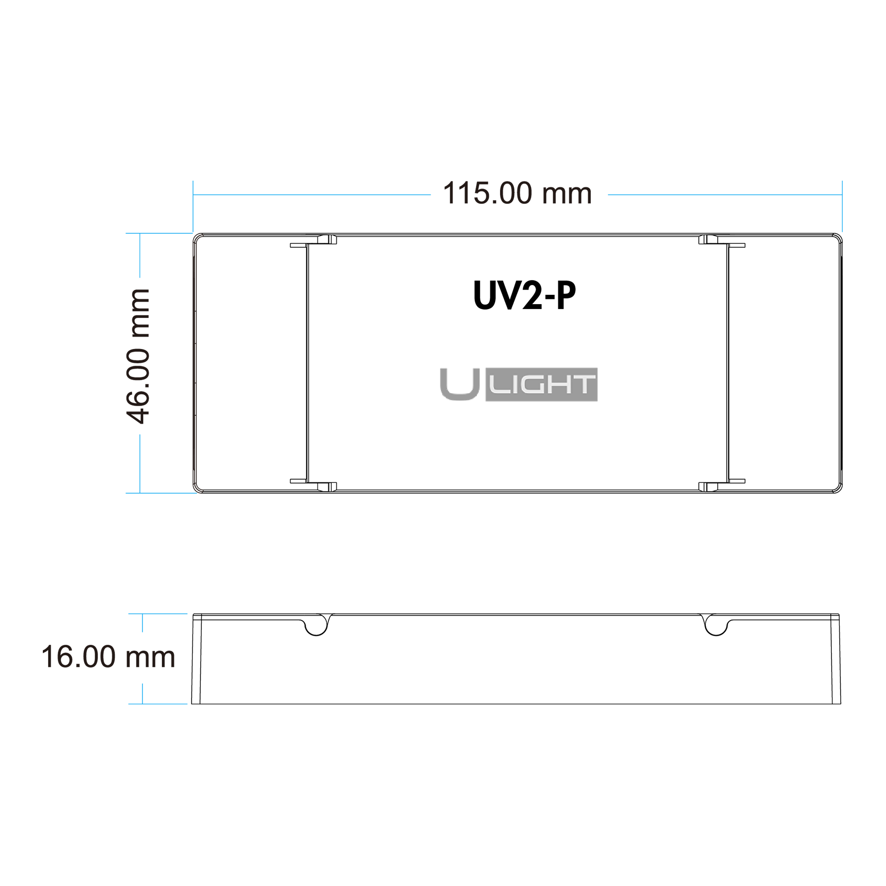Usmart UV2-P - RF+Push 1/2-канальний світлодіодний диммер DIM, CCT - Зображення 6
