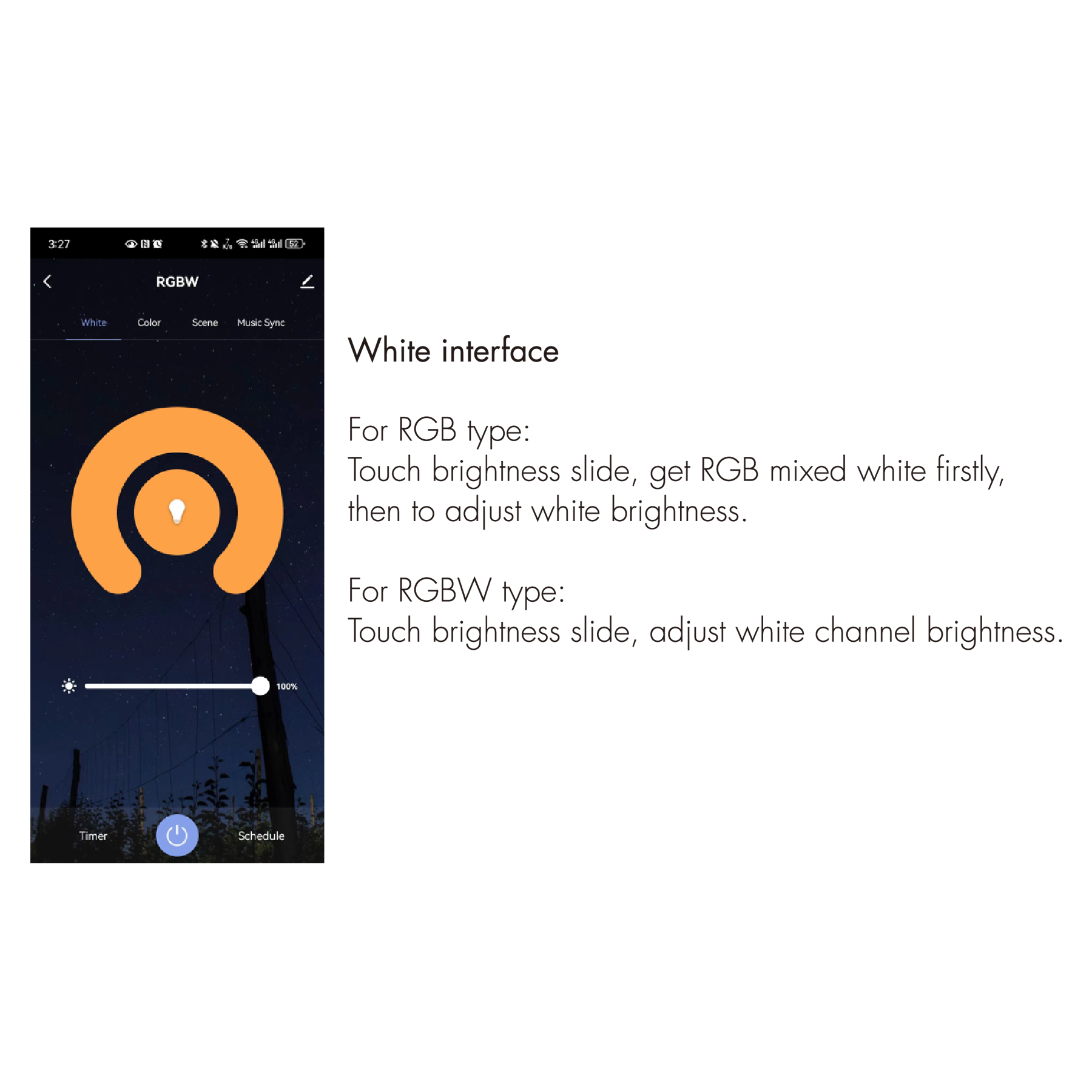 Usmart UV4-T(WT) - WiFi+RF+DMX512 Універсальний контролер та підсилювач RGBW, RGB, CCT, DIM - Зображення 14