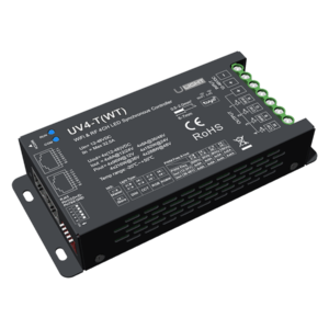 Usmart UV4-T(WT) - WiFi+RF+DMX512 Універсальний контролер та підсилювач RGBW, RGB, CCT, DIM