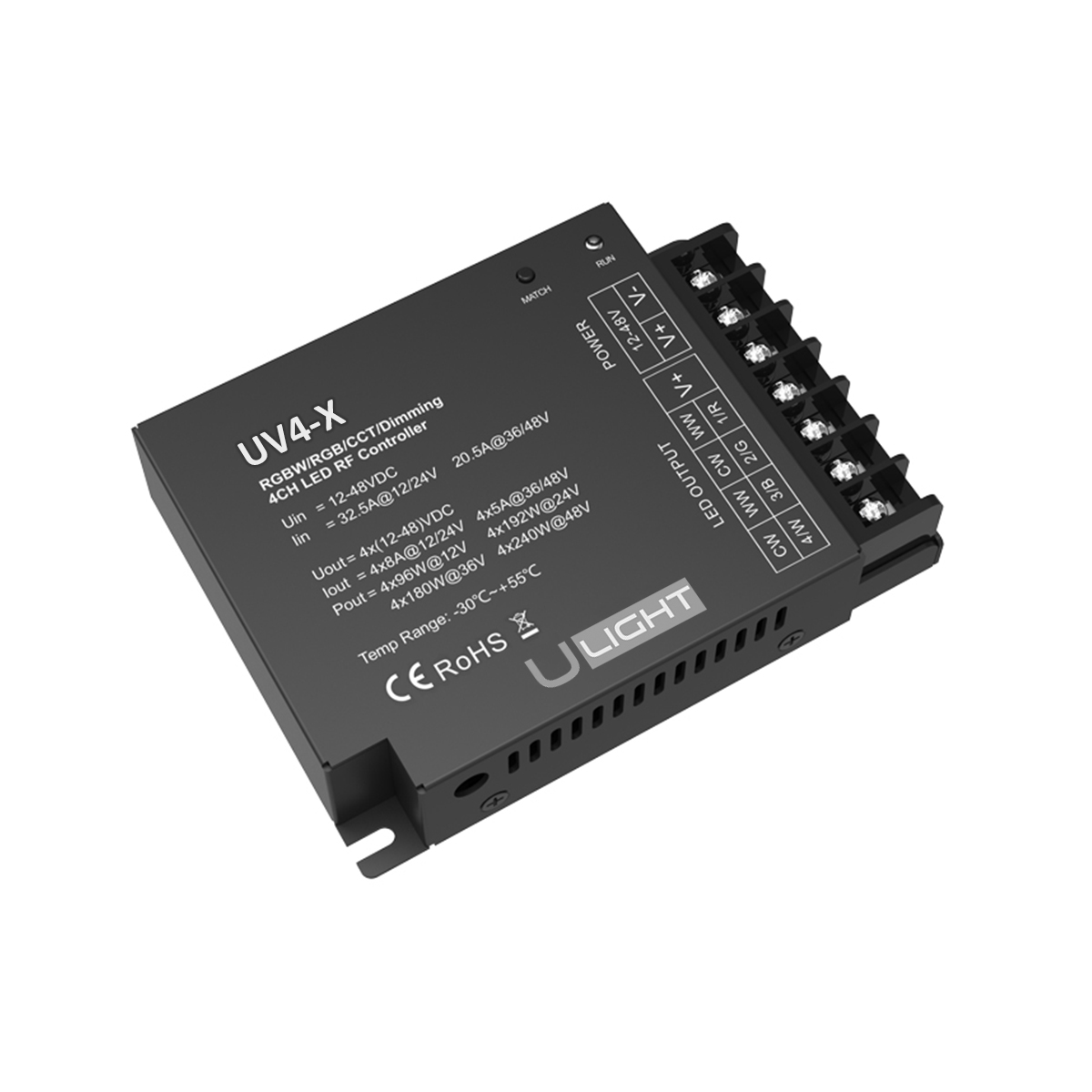 Usmart Controller UV4-X Контролер для світлодіодної стрічки RGB+W