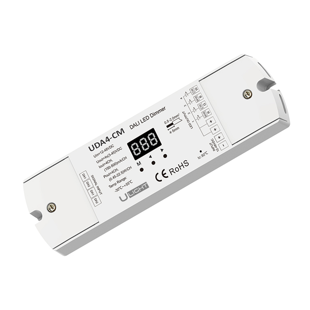 Usmart DALI Dim UDA4-CM (150-500mA) 4-х канальний струмовий диммер