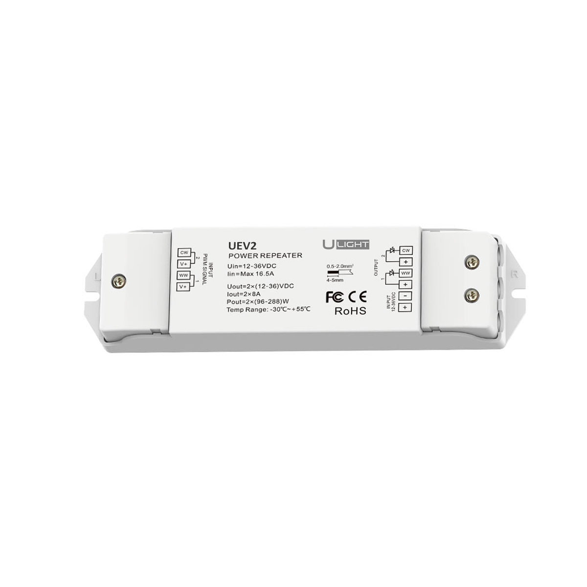 Usmart Repeater UEV2 Двоканальний підсилювач для контролерів MIX - Зображення 3