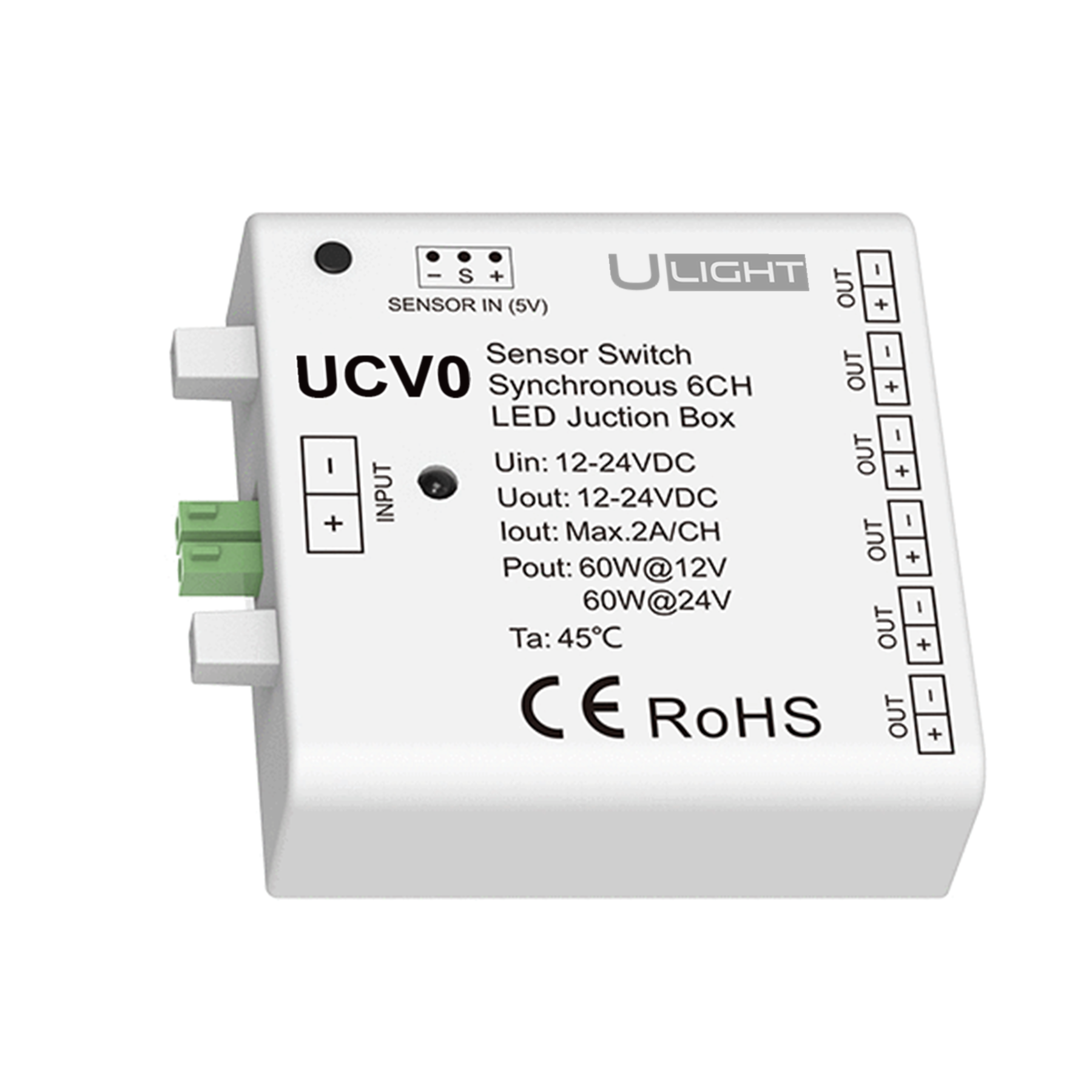 Usmart UCV0 - Розподільча коробка керування підсвічуванням у меблях