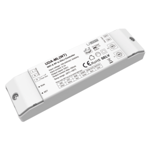 Usmart UDA-ML(WT) - WiFi+RF+Push Конвертер сигналу DALI, DIM, MIX, RGB, RGBW, RGB+CCT