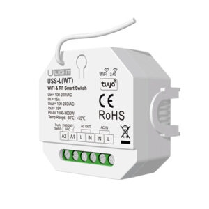 USMART USS-L(WT) Інтелектуальний перемикач WiFi + Tuya + RF AC100-240V