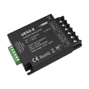 Usmart Repeater UEV2-X - 2-канальний підсилювач постійної напруги - CCT